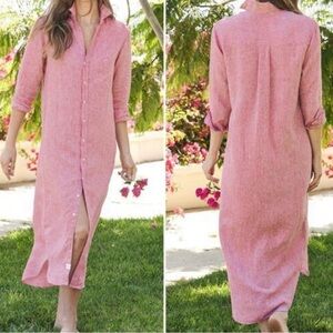 Frank & Eileen
Rory dress
Size Large
Red Lived-in Linen
Worn only once